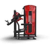 Máquina de Ejercicio Comercial de Acero para Gimnasio, para Fortalecimiento de Brazos y Abdominales, Modelo QPABC53, Colores Personalizables, Caja de Madera, Peso 120 kg
