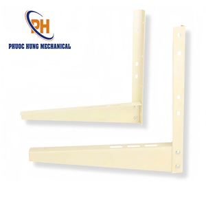 Wipe <b>with</b> Dry Cloth 1HP DIY <b>Wall</b> <b>Bracket</b> Standard Powder Coated Bolted Assembly Hardware - Product Image 1