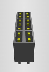 ขั้วต่อไฟฟ้าแบบแยกส่วนรุ่นใหม่ของแท้จาก Samtec รุ่น IPT1-107-01-L-D - Product Image 4