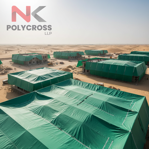 Lona Laminada de Grado Medio Oriente – Tratamiento UV Extra, Doble Capa, Cubierta Protectora Impermeable para Exteriores, Uso en Exportación - Product Image 5