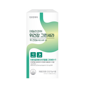 [ชุนโฮแอนแคร์] อาหารเสริมสุขภาพกระเพาะอาหาร สตอมแมช เฮลธ์ กรีน เซรา กรีนเซรา-เอฟ ผลิตภัณฑ์เสริมอาหารเพื่อสุขภาพกระเพาะอาหารจากพืช - Product Image 1