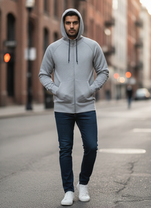 Full Zipper <b>Lined</b> Cartoon Print Outdoor Men's Knit <b>Fleece</b> <b>Jacket</b>-Breathable Windproof Spring Autumn Winter Top - Product Image 3