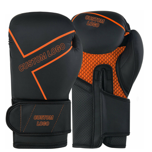 Guantes de Boxeo de Diseño Profesional para Sparring, de Cuero, Personalizados para Artes Marciales, con Logotipo Personalizado para Competiciones - Product Image 1
