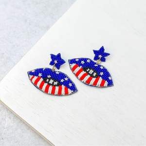 Boucles d'oreilles pendantes faites à la main, colorées et tendance, style bohème, bijoux de mode à prix avantageux - Product Image 2