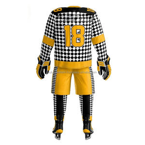 Uniforme de hockey sobre hielo de talla grande para adultos Diseño más popular con su propio logotipo - Product Image 1