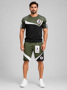 Custom Two Piece Graphic t Shirts <b>Tshirt</b> <b>Short</b> <b>Set</b> Summer Men Clothing 2 Piece Puff Print Shirt <b>and</b> <b>Shorts</b> <b>Set</b> for Men - Product Image 6