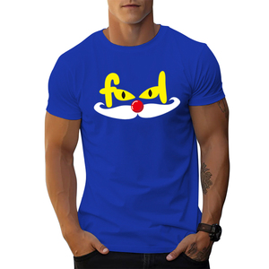 Camisetas de Cuello Redondo para Hombre, Corte Regular, 100% Algodón Grueso (220g), Impresión de Logotipo Personalizado en la Parte Delantera, Antiarrugas, Secado Rápido, Transpirables - Product Image 5
