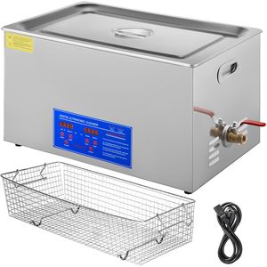 Pulitore a Ultrasuoni Industriale Professionale da 22L 40kHz con Timer Digitale e Riscaldatore 110V per Pulizia Eccellente del Motore - Product Image 1