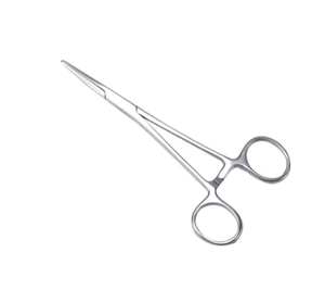 1 unidad de Pinzas Hemostáticas de Acero Inoxidable con Punta Curva y Recta, Pinzas de Bloqueo, Pinzas Arteriales, Pinza de Agarre Quirúrgico - Product Image 6