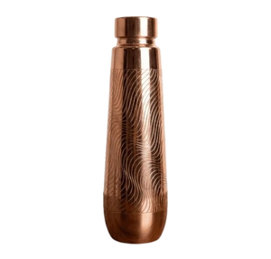 Hot Selling Pure <b>Copper</b> Water <b>Bottle</b> for Health Benefits Reusable Shiny Polished Drinkware Water <b>Drinking</b> <b>Copper</b> <b>Bottle</b> - Product Image 5