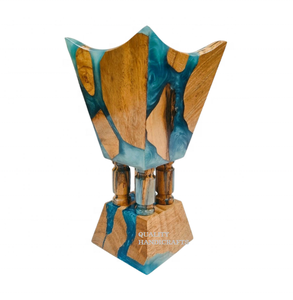 เตาไม้อีพ็อกซี่เรซินไม้2025ใหม่เตา madhkan และเตาอาหรับสำหรับบ้านกลิ่นอโรมาเทอราพีสำหรับเดือนรอมฎอน - Product Image 6