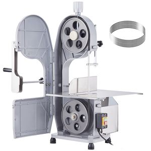Segaossa Elettrica Commerciale da Banco in Acciaio Inossidabile 1100W, 49x38 cm, con Lama da 20 cm (0.16 7.9 Pollici), Nuova - Product Image 1