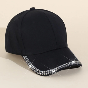 Gorras de Béisbol con Pedrería de Alta Calidad para Mujer, Marca Moeed Mehboob, con Logotipo Personalizado, al por Mayor, Gorras Modernas para las Cuatro Estaciones - Product Image 5