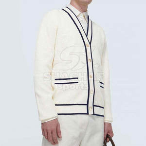 Cardigan pour homme en tricot doux à manches longues, vêtement décontracté pour tous les jours, vêtements d'hiver pour homme - Product Image 6