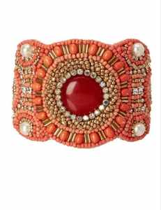 Bracelet multicolores fait main pour filles, design tricoté serré, bracelets en résine, bijoux en résine, accessoires en résine - Product Image 4