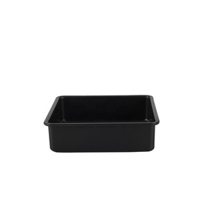 Bandeja cuadrada para hornear pasteles de acero al carbono antiadherente rectangular de acero al carbono a bajo precio personalizada - Product Image 2