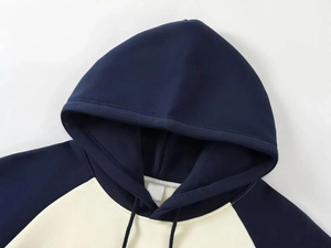 เสื้อฮู้ดดี้ผู้ชายสีเหลืองมัสตาร์ด ผ้าฟลีซ 100% คอตตอน ทรงปกติ กันลม ไม่เป็นขุย สไตล์สตรีทแวร์ น้ำหนัก 370 กรัม - Product Image 3