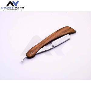 Navaja de Afeitar Profesional de Acero Inoxidable Personalizable con Bloqueo Giratorio, Mango de Aleación Metálica y Cuchilla Reemplazable para Afeitado Facial - Product Image 6