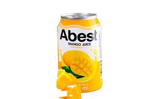 Abest 330ml fresco mango con sabor vietnamita refresco ingrediente único ODM OEM jugo de frutas y verduras Etiqueta Privada - Product Image 6