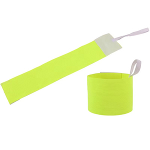 Brassard de capitaine de football élastique en laine multicolore pour adultes – Doux et idéal pour l'entraînement - Product Image 2