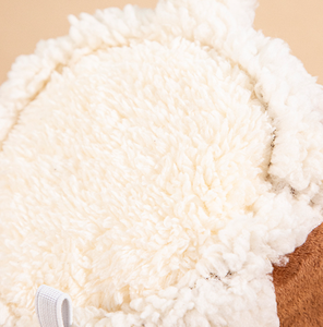 Nid pour hamster, lit chaud pour dormir et se reposer en hiver, petits animaux, hamster doré syrien, hérisson, peluche douce ronde, en stock, salon - Product Image 4