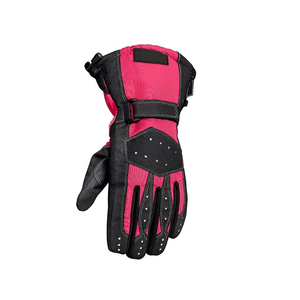 Gants de moto en cuir professionnel, gants de moto en cuir véritable à doigts entiers, fabriqués au Pakistan - Product Image 2