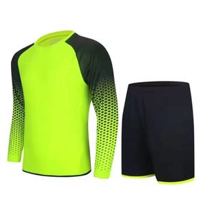 Vente flash - Maillots de gardien de but de football personnalisés à manches courtes, à séchage rapide, anti-transpiration et antibactériens - Product Image 4