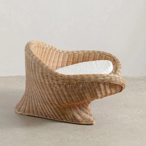 Chaise de sol de méditation de yoga naturelle de haute qualité, fabriquée au Vietnam, en rotin massif, meilleur prix - Product Image 5