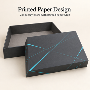 Boîte en papier trapézoïdale personnalisée en ardoise pour emballage de connecteurs avec logo OEM - Product Image 3