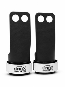 Poignées de gymnastique à 2 trous idéales pour la barre haute, les tractions, les anneaux et l'entraînement de force avec poignées de gymnastique à 2 trous OEM. - Product Image 5