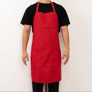 Wholesale 100% Cotton Professional <b>Aprons</b> Full Length Multi-Color Restaurant, Kitchen & <b>Barista</b> <b>Aprons</b> with Custom Logo - Product Image 1