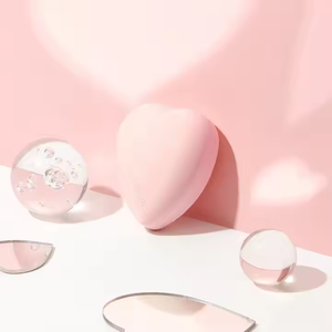 TROISTOUCH Heart Glow Mesh Cushion 21 Petal Moisturizing Korean Glow <b>Foundation</b> Cushion Beauty Makeup Set - Product Image 2