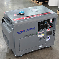 Générateur diesel silencieux insonorisé haute efficacité KATHER 5VKA 15KVA 20KVA 10KVA, démarrage automatique/électrique AVR, ATS, 1500 tr/min, 100% cuivre