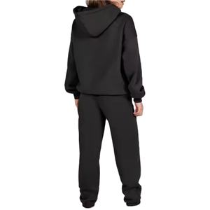 À la mode femmes hiver survêtements lourds deux pièces ensemble mode vêtements de sport en gros pour Gym course Fitness entraînement exercice - Product Image 2