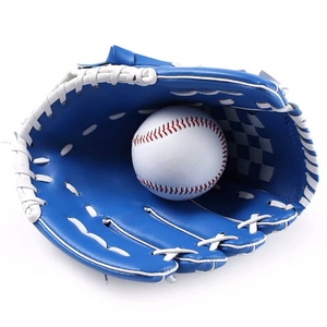 Gant de baseball en cuir pour droitier, pour outfield, à doigts entiers, avec fermeture auto-agrippante, taille adulte, antidérapant, toutes saisons - Product Image 2