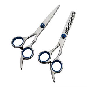 Ciseaux professionnels pour laisser des mèches de cheveux, acier inoxydable, lame tranchante, 30 dents, pour droitiers, manche moyen, usage en salon - Product Image 1