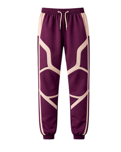 Chaqueta Deportiva Unisex Morada con Cierre de Cremallera, Cuello Alto, Diseño con Bloques de Color, Estilo Deportivo, Ropa de Otoño - Product Image 2