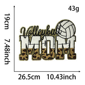 Wholesale Custom Embroidery Patch Personalized Embroidered Badge Iron On Sew On Woven Applique Patches for <b>Jackets</b> Clothing - Product Image 2