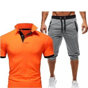 Ensemble de shorts d'été décontractés pour hommes, logo personnalisé, marque privée, écologique, respirant - Product Image 5