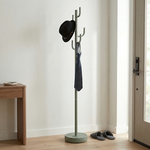 OEM Pristine Brand Modern Steel Tube Home Organizer Taiwan Bedroom Storage Clothes <b>Tree</b> <b>Stand</b> Coat Rack Furniture - Product Image 1