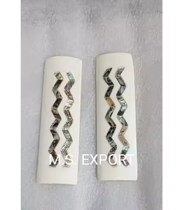 Manches de couteau en os naturel véritable, écologiques, pour couteaux personnalisés DIY, cadeaux d'affaires faits main, plaquettes de manche, matériau brut pour artisanat - Product Image 3