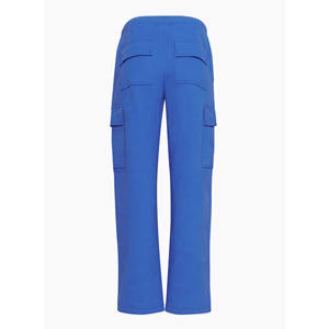 ราคาขายส่ง กางเกงคาร์โก้ผู้หญิง ปักโลโก้ได้ตามต้องการ แฟชั่นเอวสูงสำหรับฤดูหนาว คุณภาพดีเยี่ยม มีกระเป๋าหลายช่อง ผลิตจากผ้าฝ้าย - Product Image 2