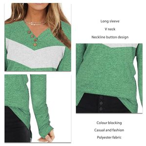 Hot Selling Classic Design Polyester Canvas Chiffon Button Ladies' Casual Long Sleeved T-Shirt <b>Top</b> Winter Print Denim Corduroy - Product Image 3