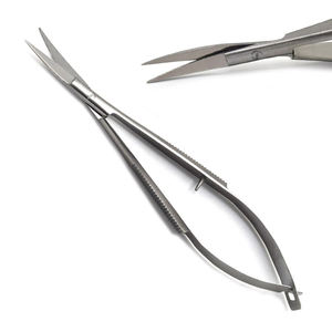 Ensemble d'instruments chirurgicaux pour microchirurgie dentaire en acier inoxydable réutilisable, porte-aiguille Castroviejo, forceps, ciseaux Noyes, pinces - Product Image 5