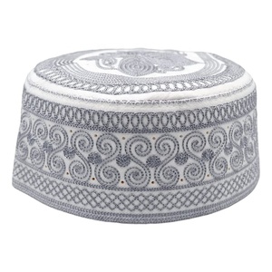 Wholesale Arabic Islamic Men's <b>Hat</b> Embroidered <b>Ethnic</b> Muslim Prayer <b>Cap</b> Muslim <b>Cap</b> Islamic Manufacturer From Bangladesh - Product Image 6