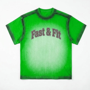 T-shirt en coton 100% tricoté, sur mesure, de haute qualité, style décontracté, designs modernes, motif uni, pour hommes - Product Image 1