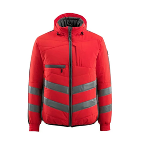 Wholesale <b>Men</b> Safety Wear Construction Windbreaker <b>Soft</b> <b>shell</b> Waterproof Protective Outdoor Reflective Zipper Safety <b>Jackets</b> - Product Image 1