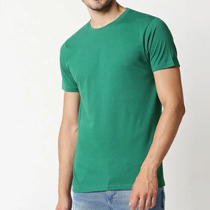 ราคาขายส่ง เสื้อยืดเปล่า OEM รับสกรีนโลโก้ ออกแบบเอง ผ้าฝ้าย 100% เสื้อยืดผู้ชายแบบเรียบ - Product Image 3