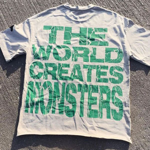 Servicio OEM ODM, Camiseta de Cuello Redondo Transpirable de Jersey 100% Algodón, 250 g/m², Diseño Personalizado, Camisetas para Hombre, Camiseta Lisa - Product Image 6