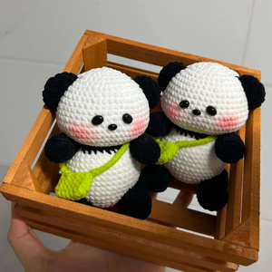 Vietnam Handmade Crochet <b>Keychain</b> Mini Decorative Pendant with Various Crochet Designs for Backpack Decoration Gift - Product Image 2